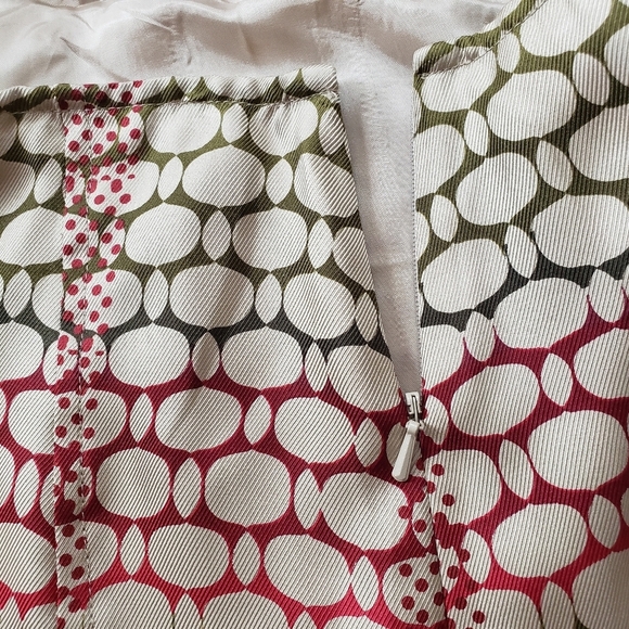 City DKNY Women's Silk Multicolor Skirt Size 8 - Picture 6 of 9